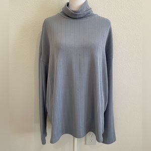 Long Sleeved Turtle neck top - SHEIN
